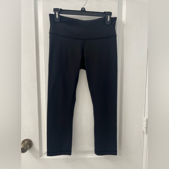 Lululemon Barrys Women’s Crop Black Leggings (Size 6) - Picture 5 of 11